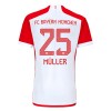 Maillot de Supporter FC Bayern Munich Thomas Muller 25 Domicile 2023-24 Pour Homme